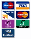 Salgado Investigations accepts the following credit cards